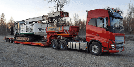 Трал низкорамный 80т