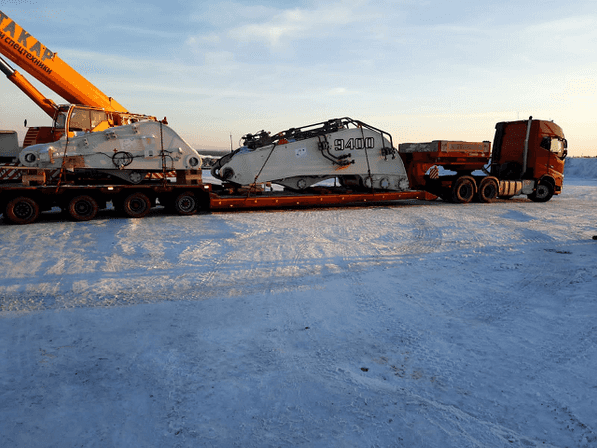 Трал низкорамный 80т