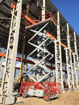 Ножничный подъёмник SkyJack 9250, высота 18м