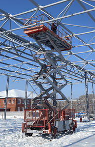 Ножничный подъёмник SkyJack 9250, высота 18м